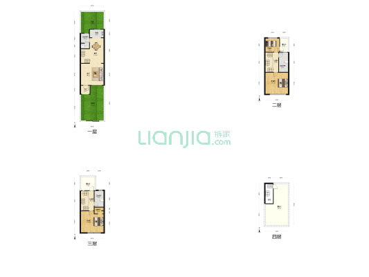 国际公寓 3室2厅3卫 138平方