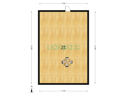 美之国花园 1室0厅0卫 90平方
