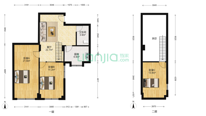 银丰公寓二手房实景图