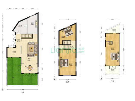 高安路6弄 3室1厅1卫 160平方