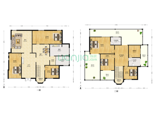 亚太新村邻水苑 7室2厅3卫 268平方