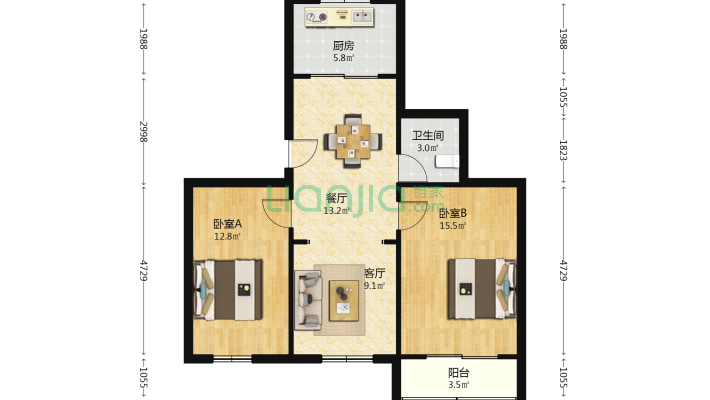 古宋小区二手房实景图