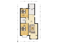 幸福嘉园 南北通透户型  业主诚意出售-涿州幸福嘉园户型图