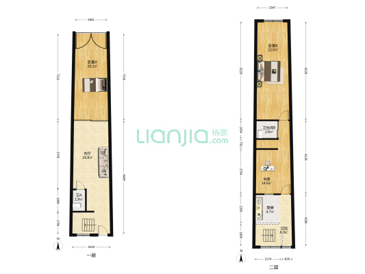 莘塍东街 3室1厅2卫 120平方