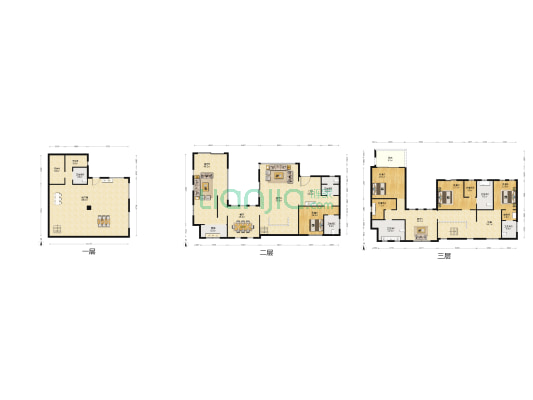 万科翡翠别墅 4室4厅6卫 484平方