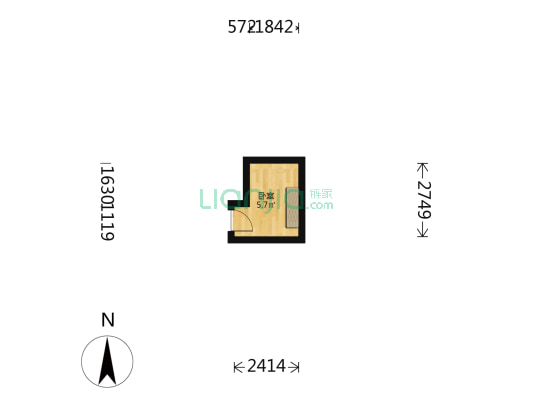 朱茅胡同 1室0厅0卫 11平方