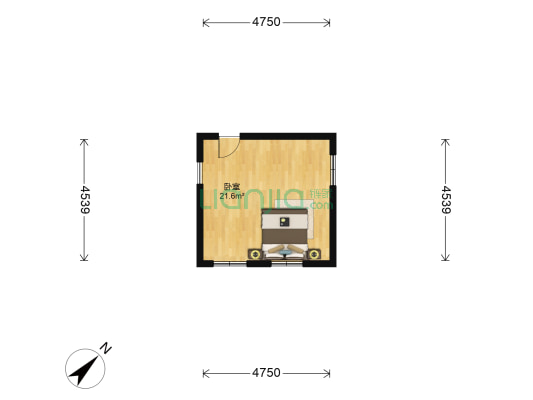 新疆路 1室0厅0卫 27平方