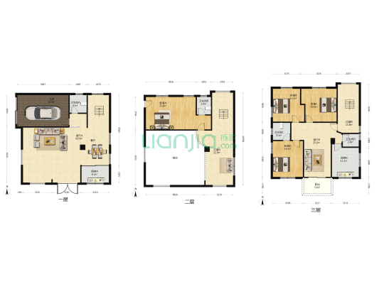 城市花园 4室2厅4卫 531平方