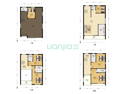 容桂单家海尾社区 6室1厅6卫 276平方