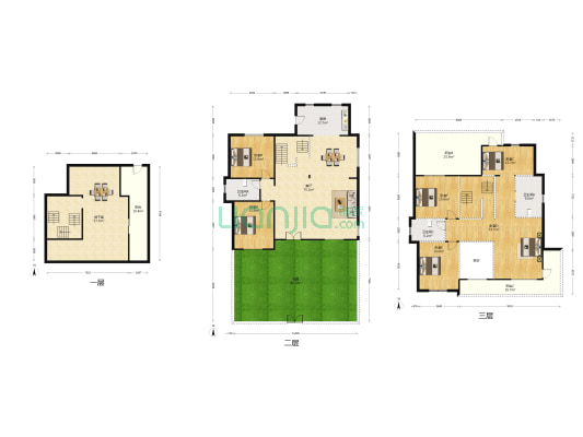 合晋世家 6室1厅3卫 365平方