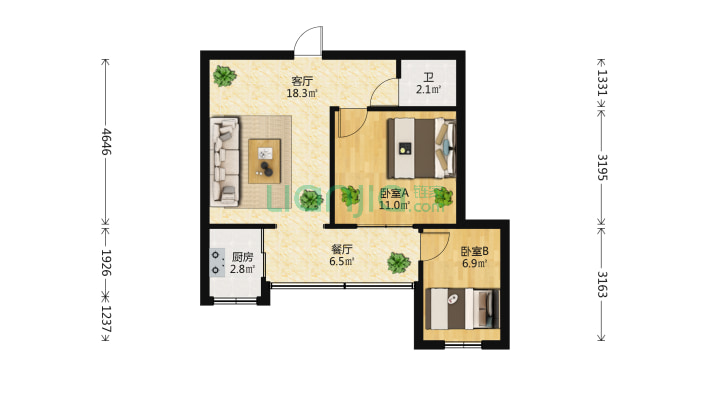 春晖小区二期二手房实景图