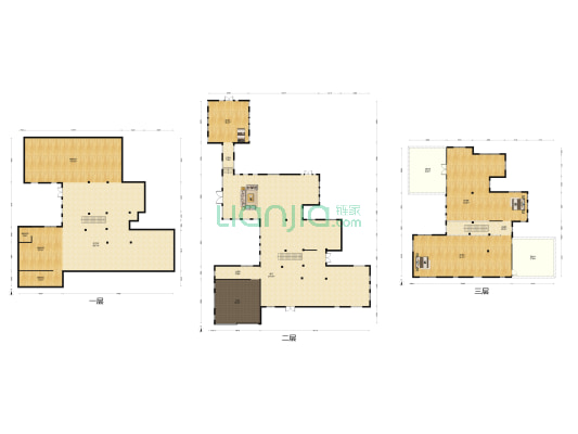 大自然花园 3室1厅0卫 1168平方
