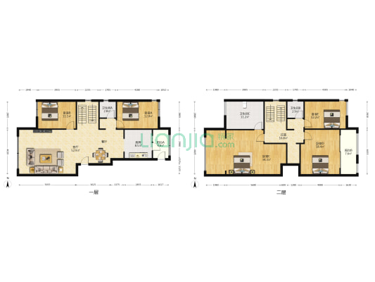 保利观湖 5室1厅3卫 126平方