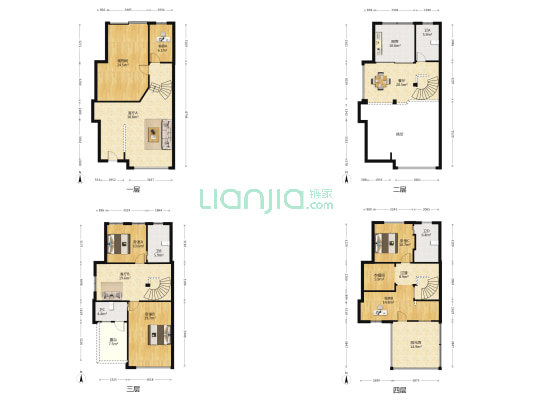 雄镇家园 5室3厅4卫 250平方