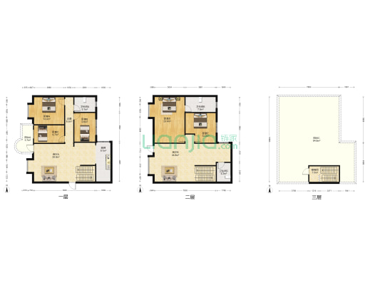 碧湖玫瑰园 5室2厅3卫 229平方