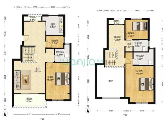 华润金悦湾 3室1厅3卫 220平方