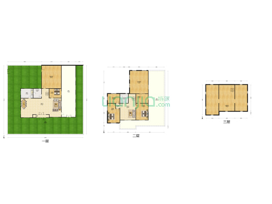 蒲河湾别墅 4室2厅2卫 450平方