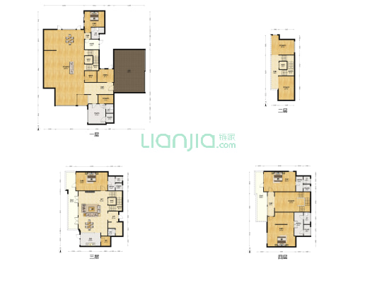 翠湖香山海棠苑 9室1厅14卫 545平方