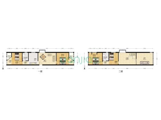 新新公寓 4室2厅2卫 110平方