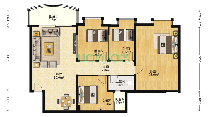 尚雅居二手房实景图