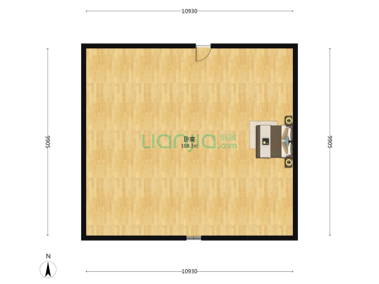 统战部大院 1室0厅0卫 94平方