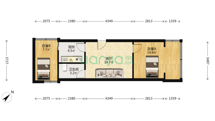 澄江街3号二手房实景图