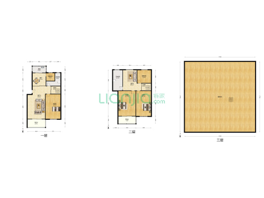 城建·翠玉江南小区 3室3厅2卫 230平方