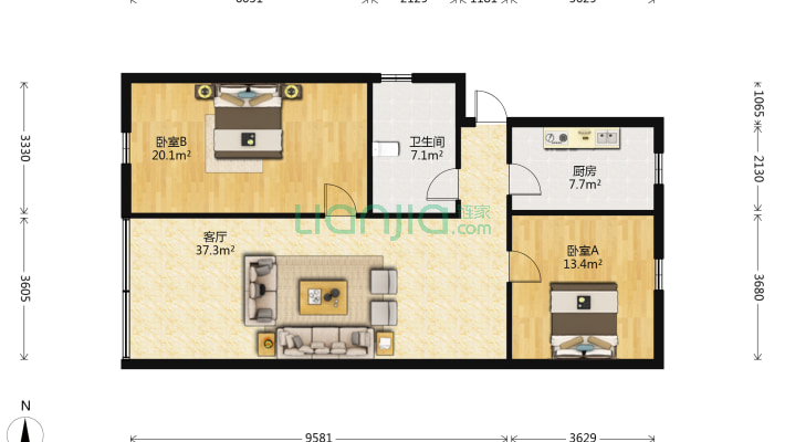 上饶县七六路83号二手房实景图