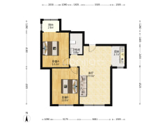 宏远景园毛坯随意装修满二税费低-涿州宏远景园户型图