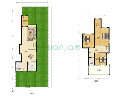 佳兆业天墅 3室1厅2卫 170平方