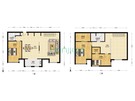 西美五洲天地 3室1厅2卫 188平方