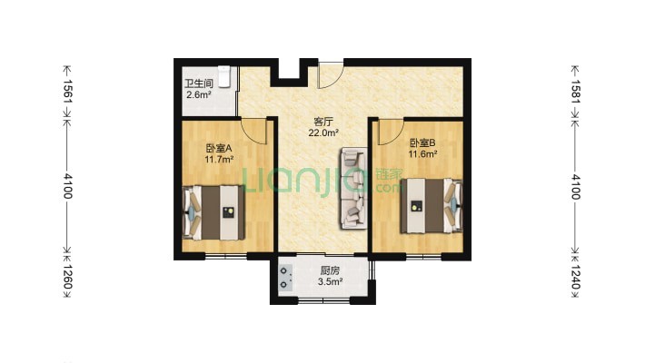 鑫海华府二手房实景图