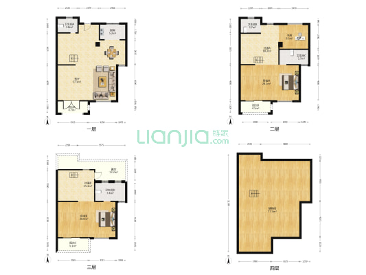 中交御墅 3室1厅4卫 183平方