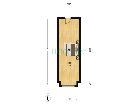 时代香海彼岸4期 1室0厅0卫 41平方