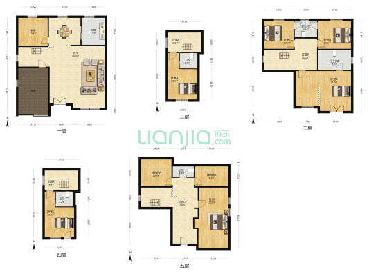 施家浜南路 7室1厅5卫 281平方