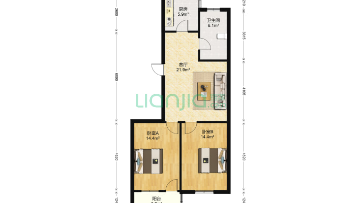 长江路285号二手房实景图