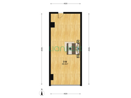 东湖金悦 1室0厅0卫 67平方
