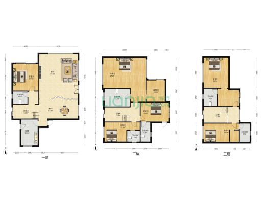 碧桂园假日半岛(水云天) 6室2厅6卫 372平方