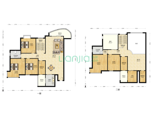 联诚花园 6室2厅2卫 277平方