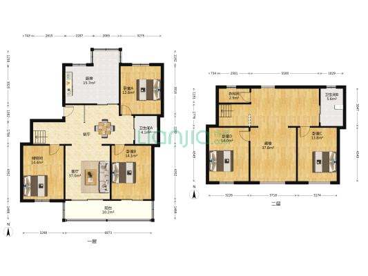瑞丰花园南区 4室1厅2卫 200平方
