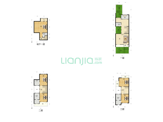帝景观云 5室1厅5卫 287平方