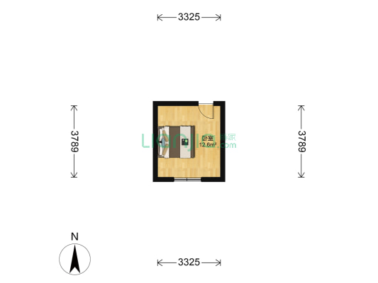 南关村小学家属院 1室0厅0卫 112平方