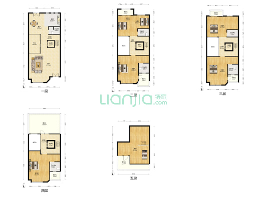 悦景豪园 6室2厅6卫 415平方