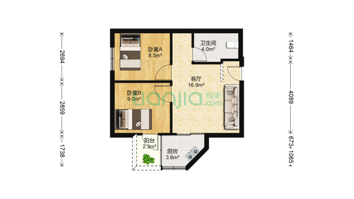 金涛鸿公馆二手房实景图