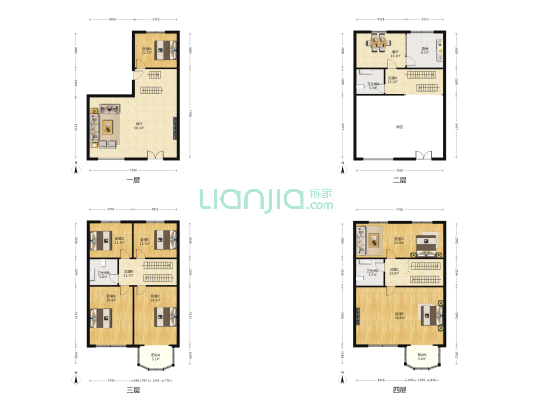 颐和花园 7室2厅3卫 249平方