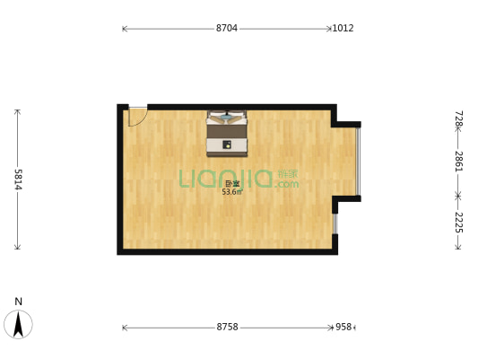 碧桂园碧乐城 1室0厅0卫 78平方