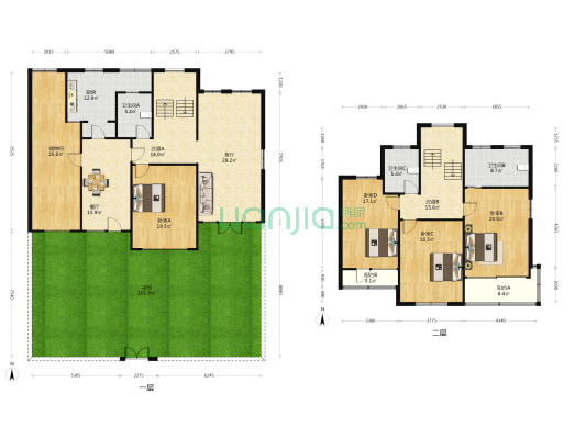 迎宾新村一区 4室2厅3卫 226平方