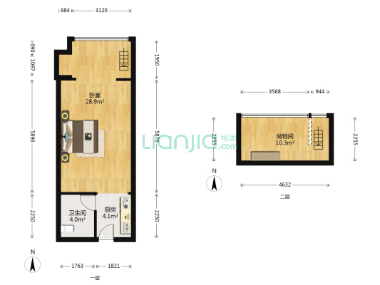 碧水琴湾二期 1室0厅1卫 49平方