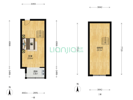 东墅京建中心 1室0厅0卫 43平方