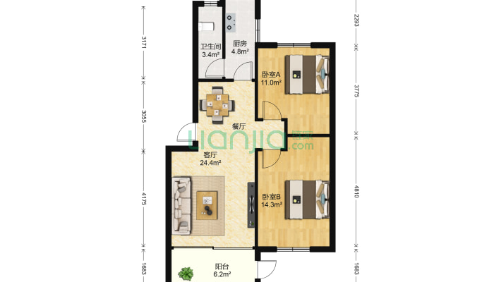 学院路教育学校宿舍（学院路68号）二手房实景图